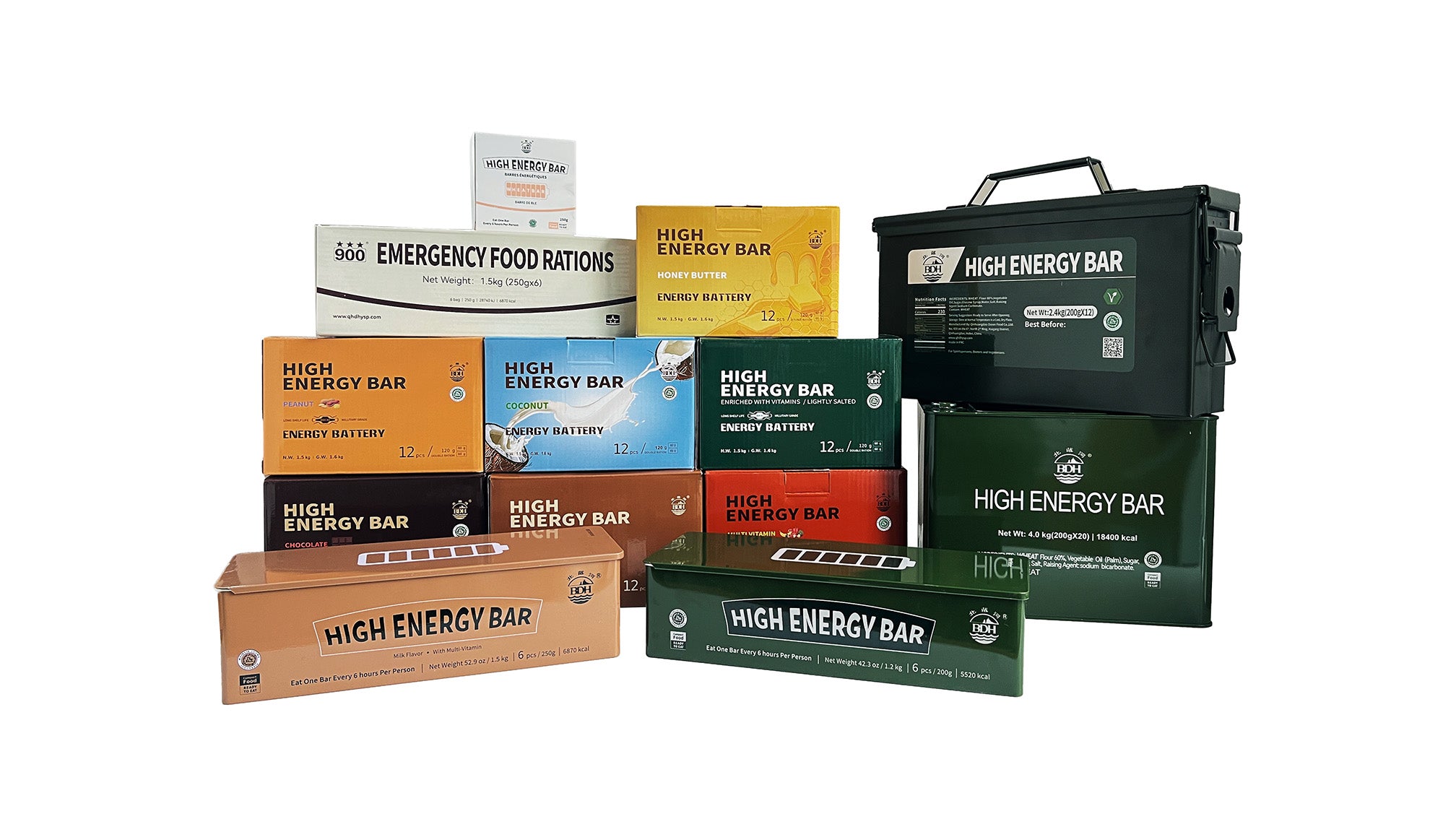 Ration Ready | BDH Emergency Ration Bars & Survival Food